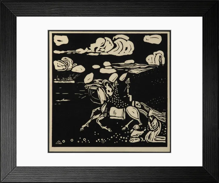 Framed Print : The Knights (Les Chevaliers), 1907 Framed Print : The Knights (Les Chevaliers), 1907