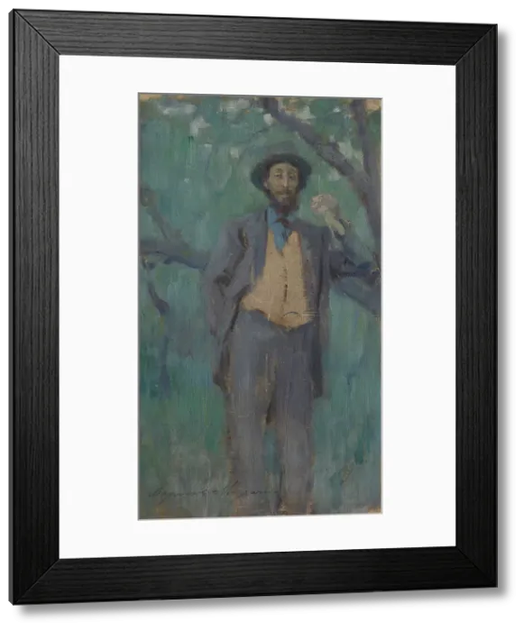 Framed Print : Portrait of the artist Isaac Levitan (1861-1900), 1895 Framed Print : Portrait of the artist Isaac Levitan (1861-1900), 1895