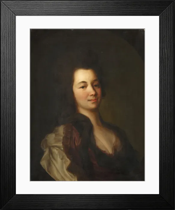 Framed Print : Portrait of Maria Alexeevna Lvova, nee Dyakova Framed Print : Portrait of Maria Alexeevna Lvova, nee Dyakova
