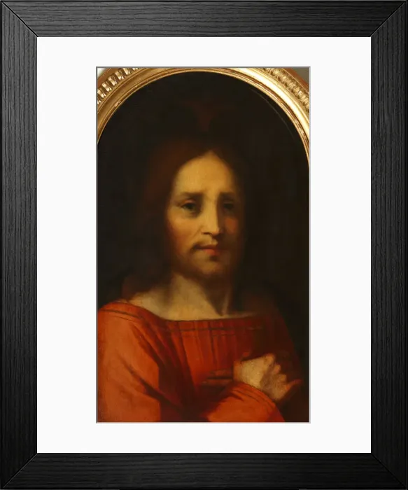 Framed Print : Jesus, the light of the world, 1520s Framed Print : Jesus, the light of the world, 1520s