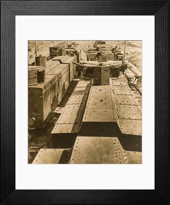 Framed Print : Red Army Armoured Trains, Early 1930s Framed Print : Red Army Armoured Trains, Early 1930s
