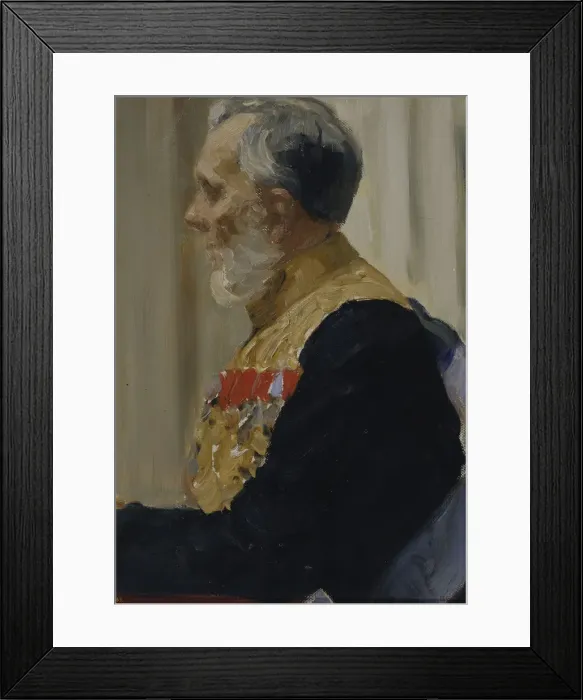 Framed Print : Portrait of Count Constantin Ivanovich von der Pahlen, 1903. Artist: Repin, Ilya Yefimovich (1844-1930) Framed Print : Portrait of Count Constantin Ivanovich von der Pahlen, 1903. Artist: Repin, Ilya Yefimovich (1844-1930)