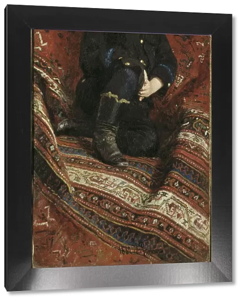 Portrait of Yury Repin, the Artists Son, 1882. Artist: Repin, Ilya Yefimovich (1844-1930)