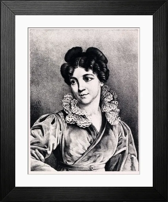 Framed Print : Portrait of Countess Praskovya Petrovna Kutaysova (1784-1870), 1827. Artist: Rezvoy, Modest Dmitryevich (1806-1853) Framed Print : Portrait of Countess Praskovya Petrovna Kutaysova (1784-1870), 1827. Artist: Rezvoy, Modest Dmitryevich (1806-1853)