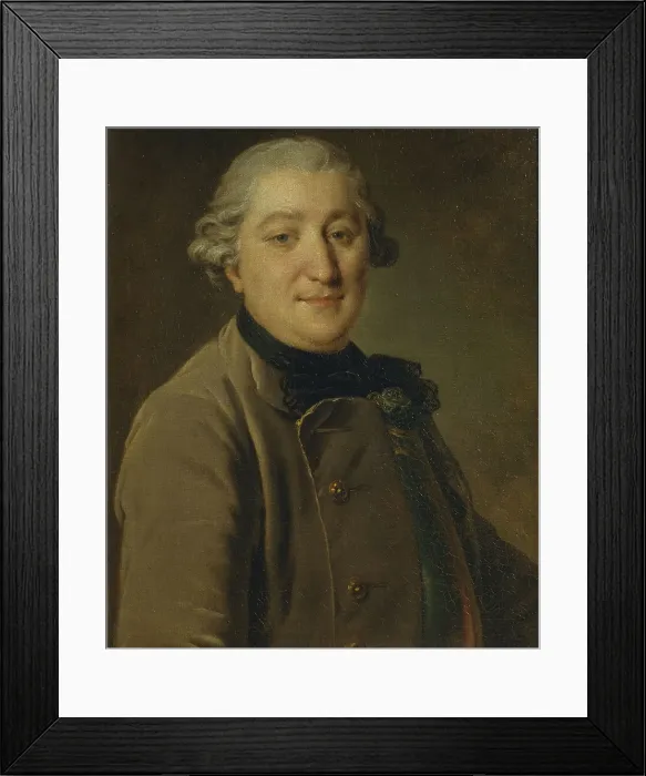 Framed Print : Portrait of count Ivan Grigoryevich Orlov (1738-1791), Between 1762 and 1765. Artist: Rokotov, Fyodor Stepanovich (1735-1808) Framed Print : Portrait of count Ivan Grigoryevich Orlov (1738-1791), Between 1762 and 1765. Artist: Rokotov, Fyodor Stepanovich (1735-1808)