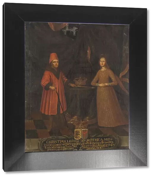 King Christian I of Denmark (1426-1481) and Queen Dorothea (1430-1496)