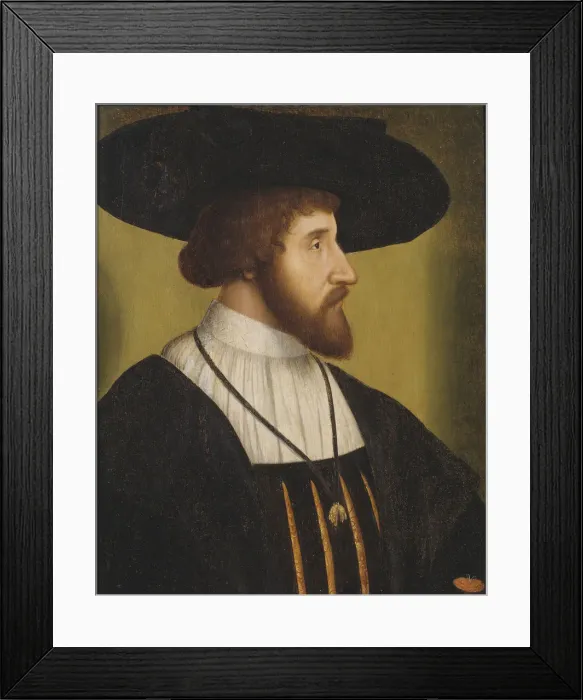 Framed Print : Portrait of the King Christian II of Denmark (1481-1559), First Half of 16th cen Framed Print : Portrait of the King Christian II of Denmark (1481-1559), First Half of 16th cen