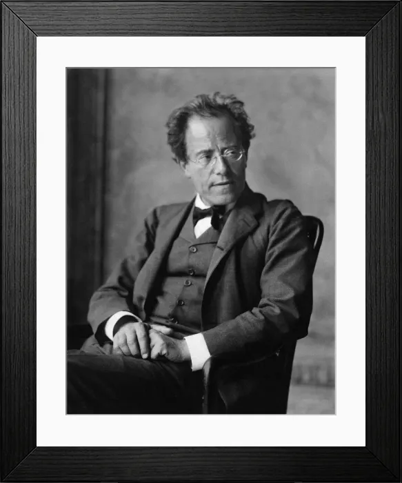 Framed Print : Portrait of Gustav Mahler (1860-1911), 1900s Framed Print : Portrait of Gustav Mahler (1860-1911), 1900s