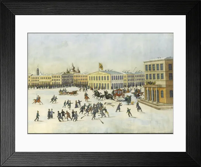 Framed Print : The Assassination of Alexander II on 13 March 1881, 1881-1882. Artist: Russian master Framed Print : The Assassination of Alexander II on 13 March 1881, 1881-1882. Artist: Russian master