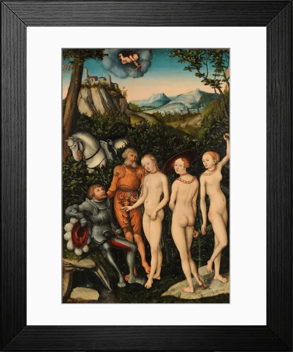 Framed Print : The Judgement of Paris, 1528 Framed Print : The Judgement of Paris, 1528
