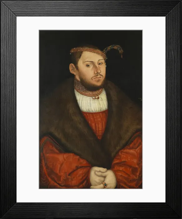 Framed Print : John Frederick I, Elector of Saxony (1503-1554), 1526 Framed Print : John Frederick I, Elector of Saxony (1503-1554), 1526