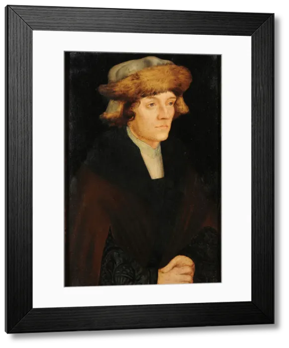 Framed Print : Portrait of Gerhart Volk, 1518