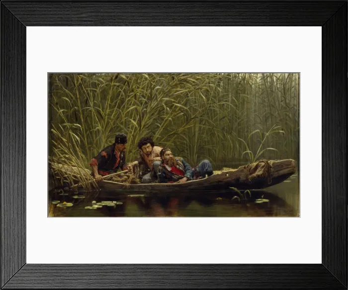 Framed Print : The seedy men, 1882. Artist: Savitsky, Konstantin Apollonovich (1844-1905) Framed Print : The seedy men, 1882. Artist: Savitsky, Konstantin Apollonovich (1844-1905)