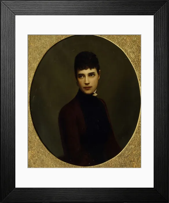 Framed Print : Portrait of Empress Maria Fyodorovna, Princess Dagmar of Denmark (1847-1928), Mid of the 19th cen Artist: Schilder, Nikolai Gustavovich (1828-1898) Framed Print : Portrait of Empress Maria Fyodorovna, Princess Dagmar of Denmark (1847-1928), Mid of the 19th cen Artist: Schilder, Nikolai Gustavovich (1828-1898)