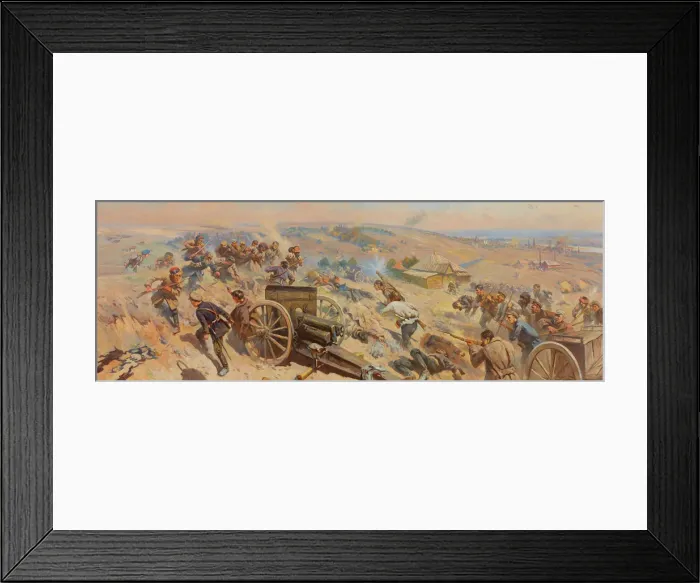 Framed Print : Tsaritsyn Defense Framed Print : Tsaritsyn Defense