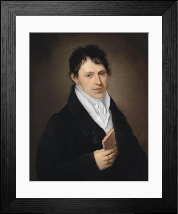 Framed Print : Portrait of Alexander von Humboldt (1769-1859), after 1826 Framed Print : Portrait of Alexander von Humboldt (1769-1859), after 1826