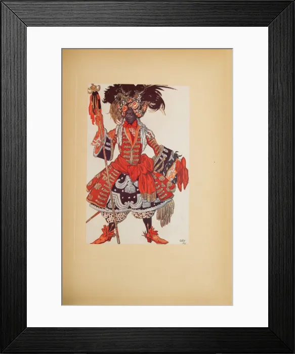 Framed Print : Costume design for the ballet Sleeping Beauty by P. Tchaikovsky, 1921 Framed Print : Costume design for the ballet Sleeping Beauty by P. Tchaikovsky, 1921