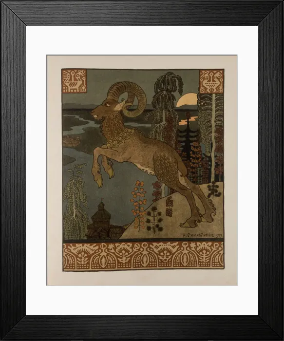 Framed Print : Illustration for Old Russian Legend Volga, 1901-1904 Framed Print : Illustration for Old Russian Legend Volga, 1901-1904