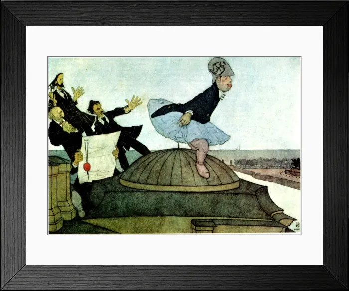 Framed Print : New Minerva (The Triumph of Sergei Dyagilev), 1901. Artist: Shcherbov, Pavel Yegorovich (1866-1938) Framed Print : New Minerva (The Triumph of Sergei Dyagilev), 1901. Artist: Shcherbov, Pavel Yegorovich (1866-1938)