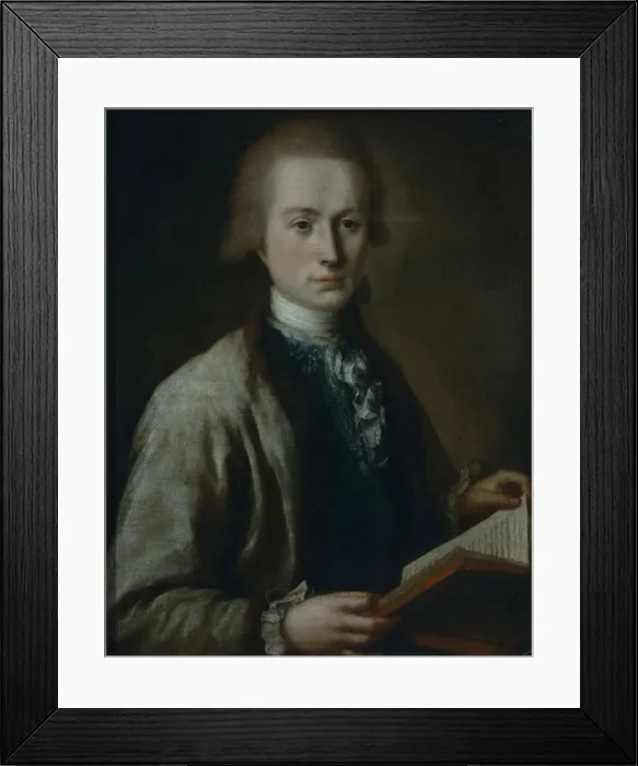 Framed Print : Portrait of Alexei Grigoryevich Spiridov (1753-1828), 1772. Artist: Shibanov, Mikhail (?-after 1789) Framed Print : Portrait of Alexei Grigoryevich Spiridov (1753-1828), 1772. Artist: Shibanov, Mikhail (?-after 1789)