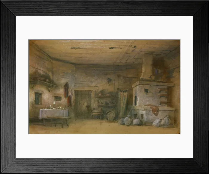 Framed Print : Stage design for the opera Vakula the Smith by P. Tchaikovsky, 1876. Artist: Shishkov, Matvei Andreyevich (1832-1897) Framed Print : Stage design for the opera Vakula the Smith by P. Tchaikovsky, 1876. Artist: Shishkov, Matvei Andreyevich (1832-1897)