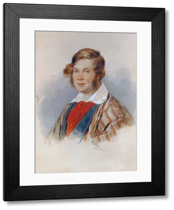 Framed Print : Portrait of the Poet Prince Pyotr A. Vyazemsky (1792-1878), 1830s. Artist: Sokolov, Pyotr Fyodorovich (1791-1848) Framed Print : Portrait of the Poet Prince Pyotr A. Vyazemsky (1792-1878), 1830s. Artist: Sokolov, Pyotr Fyodorovich (1791-1848)