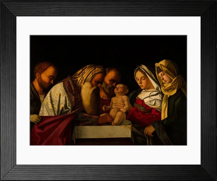 Framed Print : The circumcision of Christ, Early16th cen Framed Print : The circumcision of Christ, Early16th cen