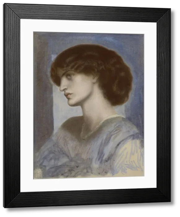 Framed Print : Portrait of Jane Morris, 1868-1874 Framed Print : Portrait of Jane Morris, 1868-1874