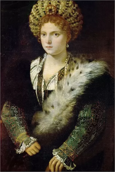 Portrait of Isabella d Este, c. 1535