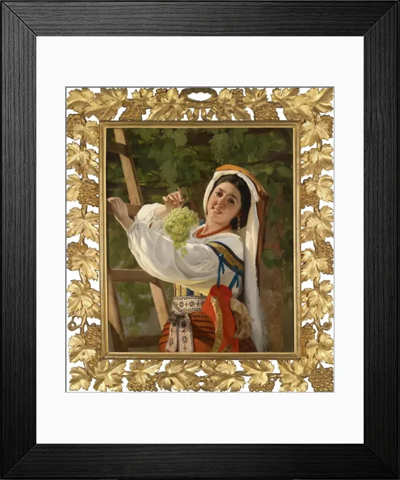 Framed Print : A laughing Girl in South Italian dress, 1857. Artist: Sorokin, Yevgraf Semyonovich (1821-1892) Framed Print : A laughing Girl in South Italian dress, 1857. Artist: Sorokin, Yevgraf Semyonovich (1821-1892)