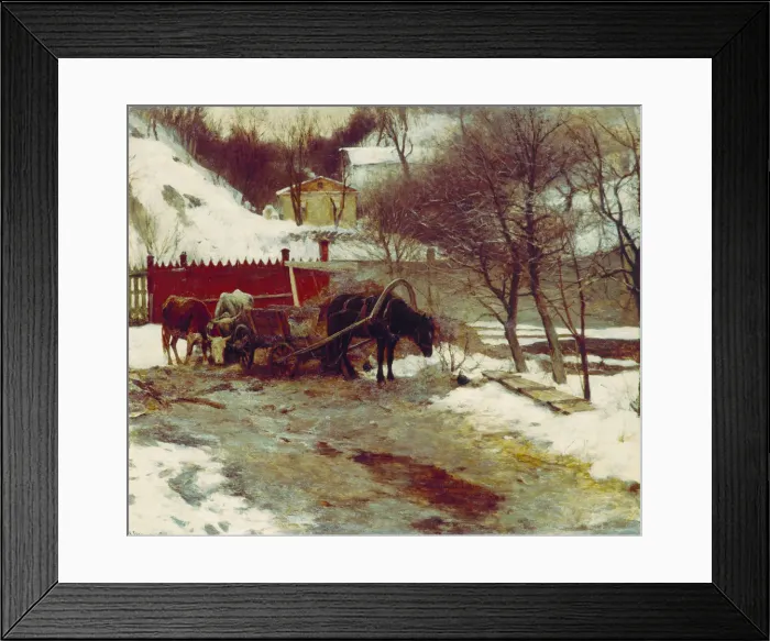 Framed Print : Early Spring. Artist: Svetoslavsky, Sergei Ivanovich (1857-1931) Framed Print : Early Spring. Artist: Svetoslavsky, Sergei Ivanovich (1857-1931)