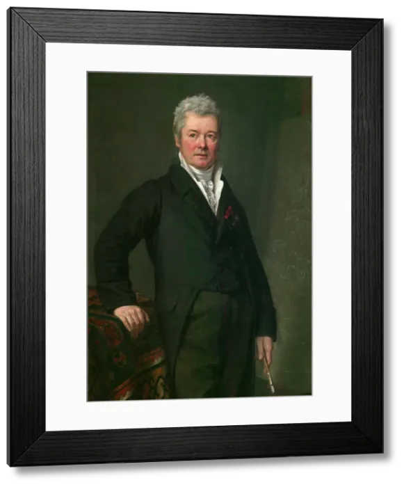 Framed Print : Portrait of the artist Fyodor Alexeev (1753-1824), 1820. Artist: Terebenev, Mikhail Ivanovich (1795-1864) Framed Print : Portrait of the artist Fyodor Alexeev (1753-1824), 1820. Artist: Terebenev, Mikhail Ivanovich (1795-1864)