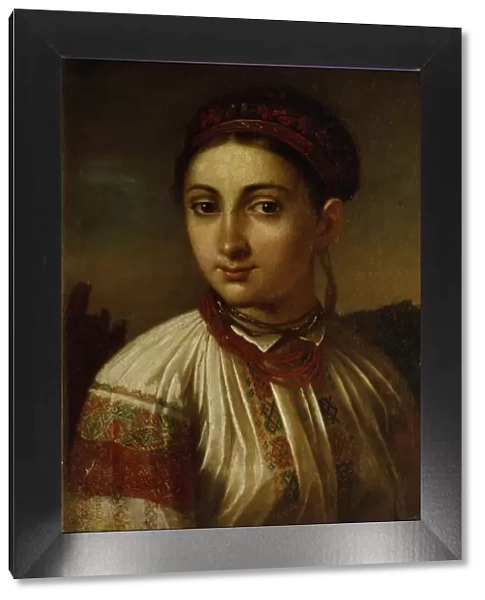 Girl from Podillia. Artist: Tropinin, Vasili Andreyevich (1776-1857)
