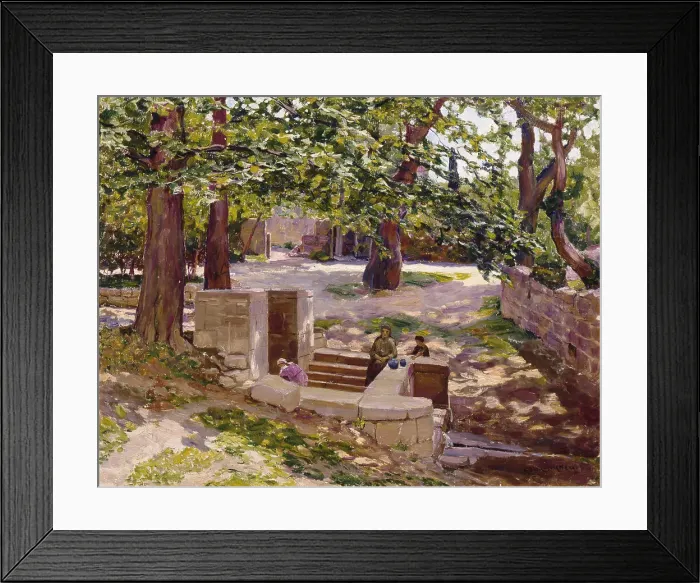Framed Print : The Fountain of Bahcesaray, 1925. Artist: Vasnetsov, Appolinari Mikhaylovich (1856-1933) Framed Print : The Fountain of Bahcesaray, 1925. Artist: Vasnetsov, Appolinari Mikhaylovich (1856-1933)