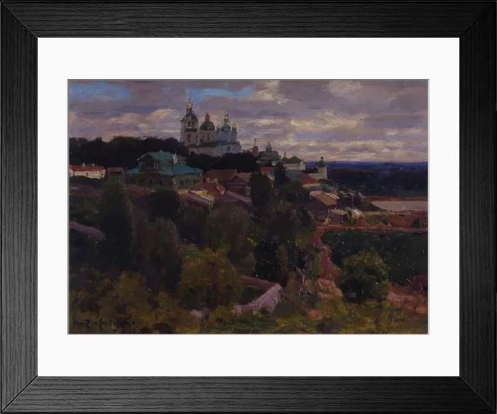 Framed Print : Cathedral in Vyatka, 1916. Artist: Vasnetsov, Appolinari Mikhaylovich (1856-1933) Framed Print : Cathedral in Vyatka, 1916. Artist: Vasnetsov, Appolinari Mikhaylovich (1856-1933)