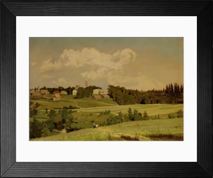 Framed Print : The Akhtyrka estate, 1880. Artist: Vasnetsov, Appolinari Mikhaylovich (1856-1933) Framed Print : The Akhtyrka estate, 1880. Artist: Vasnetsov, Appolinari Mikhaylovich (1856-1933)