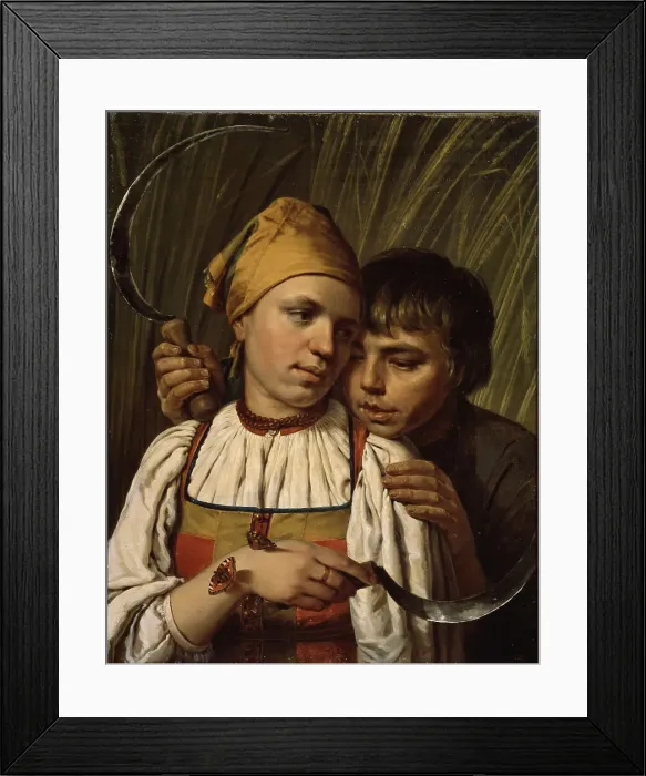 Framed Print : The Reapers, 1820s. Artist: Venetsianov, Alexei Gavrilovich (1780-1847) Framed Print : The Reapers, 1820s. Artist: Venetsianov, Alexei Gavrilovich (1780-1847)