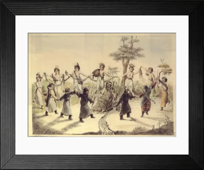 Framed Print : Allegory of the twelve months of the year, 1808. Artist: Venetsianov, Alexei Gavrilovich (1780-1847) Framed Print : Allegory of the twelve months of the year, 1808. Artist: Venetsianov, Alexei Gavrilovich (1780-1847)