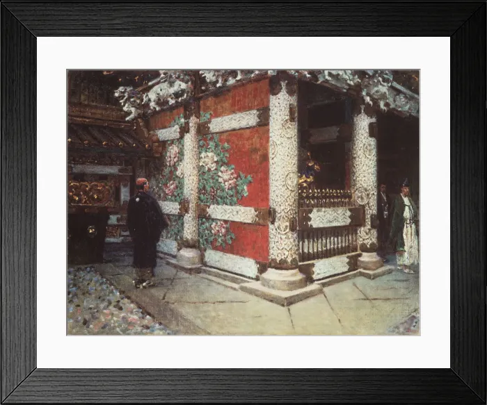 Framed Print : The Shinto Shrine at Nikko, 1903. Artist: Vereshchagin, Vasili Vasilyevich (1842-1904) Framed Print : The Shinto Shrine at Nikko, 1903. Artist: Vereshchagin, Vasili Vasilyevich (1842-1904)