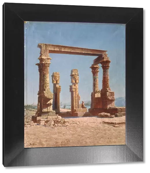 An Egypt Temple Ruin. Artist: Vereshchagin, Vasili Vasilyevich (1842-1904)