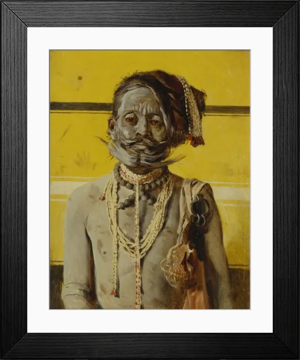 Framed Print : A Fakir, 1874-1876. Artist: Vereshchagin, Vasili Vasilyevich (1842-1904) Framed Print : A Fakir, 1874-1876. Artist: Vereshchagin, Vasili Vasilyevich (1842-1904)