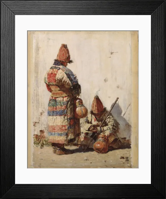 Framed Print : In Turkestan, 1870s. Artist: Vereshchagin, Vasili Vasilyevich (1842-1904) Framed Print : In Turkestan, 1870s. Artist: Vereshchagin, Vasili Vasilyevich (1842-1904)