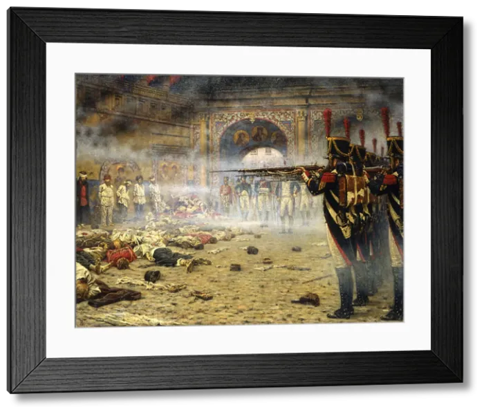 Framed Print : The French in Moscow, 1897-1898. Artist: Vereshchagin, Vasili Vasilyevich (1842-1904) Framed Print : The French in Moscow, 1897-1898. Artist: Vereshchagin, Vasili Vasilyevich (1842-1904)