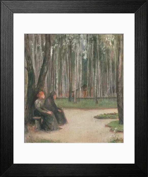 Framed Print : Towards evening, 1897. Artist: Villiam, Yelena Nikolayevna (1860-1919) Framed Print : Towards evening, 1897. Artist: Villiam, Yelena Nikolayevna (1860-1919)