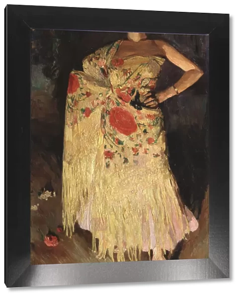 A dancer, 1903. Artist: Vinogradov, Sergei Arsenyevich (1869-1938)