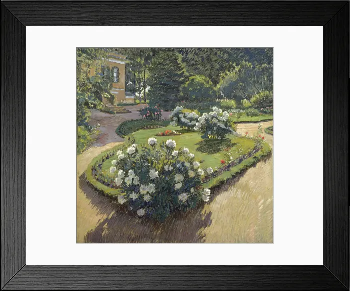 Framed Print : A garden, 1910. Artist: Vinogradov, Sergei Arsenyevich (1869-1938) Framed Print : A garden, 1910. Artist: Vinogradov, Sergei Arsenyevich (1869-1938)