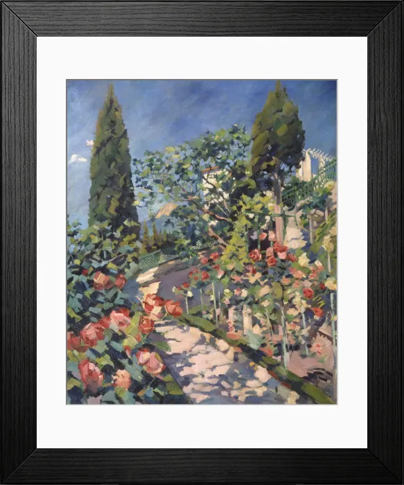 Framed Print : Blooming May, 1915-1918. Artist: Vinogradov, Sergei Arsenyevich (1869-1938) Framed Print : Blooming May, 1915-1918. Artist: Vinogradov, Sergei Arsenyevich (1869-1938)