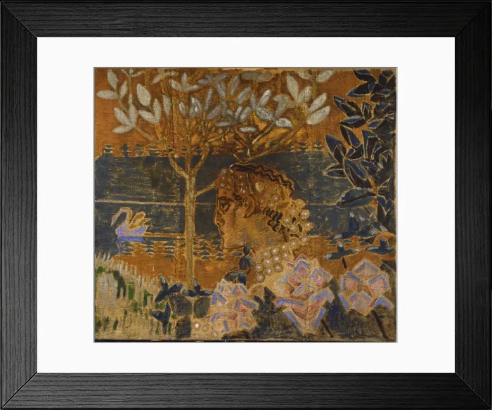 Framed Print : Prince Gvidon and Princess Swan, 1890s. Artist: Vrubel, Mikhail Alexandrovich (1856-1910) Framed Print : Prince Gvidon and Princess Swan, 1890s. Artist: Vrubel, Mikhail Alexandrovich (1856-1910)