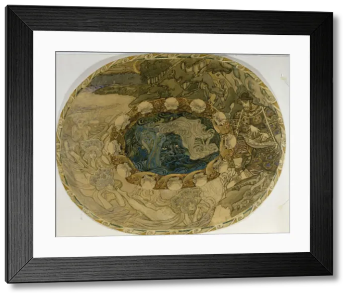 Framed Print : Sadko, 1899-1900. Artist: Vrubel, Mikhail Alexandrovich (1856-1910) Framed Print : Sadko, 1899-1900. Artist: Vrubel, Mikhail Alexandrovich (1856-1910)