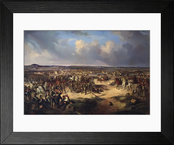Framed Print : The Battle of Paris on March 17, 1814, 1834. Artist: Willewalde, Gottfried (Bogdan Pavlovich) (1818-1903) Framed Print : The Battle of Paris on March 17, 1814, 1834. Artist: Willewalde, Gottfried (Bogdan Pavlovich) (1818-1903)